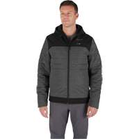 Veste chauffante M12 QuietShell avec pile, Hommes, 2T-Grand, Gris Waymarc Industries Inc