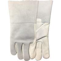 2757E Fabulous Fabricator Fitter's Gloves, Small, Grain Cowhide Palm, Cotton Fleece Inner Lining SHJ471 | Waymarc Industries Inc