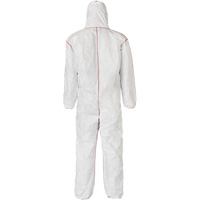 SFR Coveralls with Hood, Medium, White, Tyvek&reg; 400 Waymarc Industries Inc