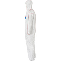 SFR Coveralls with Hood, Medium, White, Tyvek&reg; 400 Waymarc Industries Inc