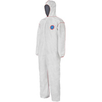 SFR Coveralls with Hood, Medium, White, Tyvek&reg; 400 Waymarc Industries Inc
