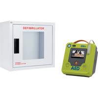 AED 3™ AED & Wall Cabinet Kit, Semi-Automatic, English, Class 4 SHJ775 | Waymarc Industries Inc