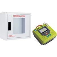 AED 3™ AED & Wall Cabinet Kit, Semi-Automatic, French, Class 4 SHJ776 | Waymarc Industries Inc