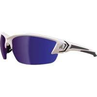 Khor G2 Safety Glasses, Blue Mirror Lens, Anti-Scratch/Polarized, ANSI Z87+/MCEPS GL-PD 10-12/Meets/Exceeds CSA Z94.3 Waymarc Industries Inc