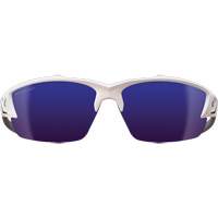 Khor G2 Safety Glasses, Blue Mirror Lens, Anti-Scratch/Polarized, ANSI Z87+/MCEPS GL-PD 10-12/Meets/Exceeds CSA Z94.3 Waymarc Industries Inc