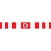 Canadian 'D' Load Heavy Haul Sign, Wood, 96" W x 12" H Waymarc Industries Inc