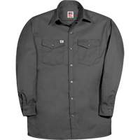 Chemise de travail &agrave; manche longue de premi&egrave;re qualit&eacute;, Hommes, Petit, Charbon Waymarc Industries Inc