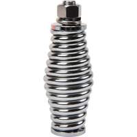 Heavy-Duty Safety Whip, Threaded Mount, 8' High, Orange with Reflective X Waymarc Industries Inc