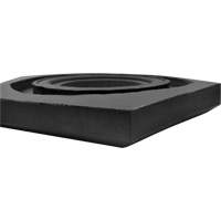 Rubber Channelizer Base, 15 lbs. Waymarc Industries Inc