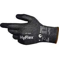 HyFlex&reg; 11-543 Cut Resistant Gloves, Size 6, 13 Gauge, Nitrile Coated, Nylon/Stainless Steel/HPPE/Spandex Shell, ASTM ANSI Level A7/EN 388 Level F Waymarc Industries Inc