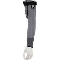 CutPro&reg; Cut-Resistant Sleeve, HyperMax&reg;, 18", ASTM ANSI Level A6, Grey Waymarc Industries Inc