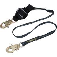 Arc Flash Web Shock-Absorbing Lanyard, 6', Snap Hook Center, Snap Hook Leg Ends, Kevlar&reg; Waymarc Industries Inc