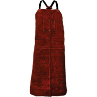 Tillman&reg; 3842 Cowhide Apron, Bib, 42" L, Brown Waymarc Industries Inc