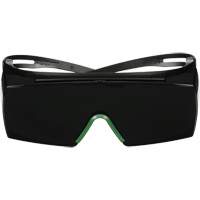 SecureFit 3700 Series Safety Glasses SF3750AS-BLK, Grey/IR 5.0 Lens, Anti-Scratch, ANSI Z87+/Meets/Exceeds CSA Z94.3 Waymarc Industries Inc