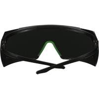 SecureFit 3700 Series Safety Glasses SF3750AS-BLK, Grey/IR 5.0 Lens, Anti-Scratch, ANSI Z87+/Meets/Exceeds CSA Z94.3 Waymarc Industries Inc