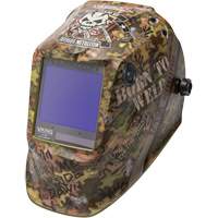 VIKING 3350 Born To Weld Welding Helmet, 3.74" L x 3.34" W View Area, 5 - 13 Shade Range Waymarc Industries Inc