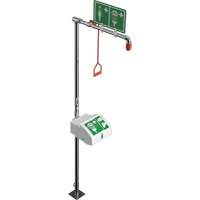 Douche combin&eacute;e avec cuvette ferm&eacute;e en ABS et entr&eacute;e inf&eacute;rieure, Socle Waymarc Industries Inc