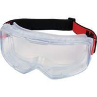 GoggleGear 3000 Series Protective Goggles, Clear Lens, Anti-Fog/Anti-Scratch, Indirect Vent Waymarc Industries Inc