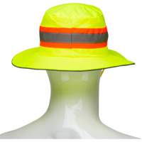 Chapeau de p&ecirc;cheur &agrave; refroidissement par &eacute;vaporation, Lime haute visibilit&eacute; Waymarc Industries Inc