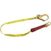 External Energy Absorber Lanyard with 2-1/4" Hook, 6', Snap Hook Center, Snap Hook Leg Ends, Polyester Waymarc Industries Inc