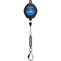 Self-Retracting Lifeline, 30', Galvanized Steel, Swivel Waymarc Industries Inc