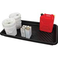 Plateau pour les d&eacute;versements, 24" lo x 48" la x 4,5" h, Cap. de d&eacute;versement 24 gal. US Waymarc Industries Inc