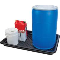 Plateau pour les d&eacute;versements, 30" lo x 48" la x 4,5" h, Cap. de d&eacute;versement 30 gal. US Waymarc Industries Inc