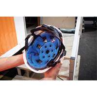BOLT Safety Helmet Cooling Liner, Blue Waymarc Industries Inc