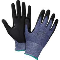 Cut-Resistant Gloves, Size Large, 15 Gauge, Foam Nitrile Coated, HPPE Shell, ASTM ANSI Level A3 Waymarc Industries Inc