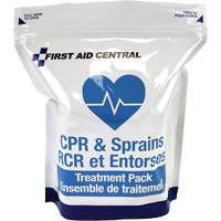 9-Piece CPR & Sprains Refill Pack for Emergency Response First Aid Kit Waymarc Industries Inc