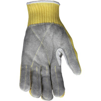 CutPro&reg; Cut Resistant Work Gloves with Split Leather Palm, Size Small, 7 Gauge, Kevlar&reg; Shell, ASTM ANSI Level A3 Waymarc Industries Inc