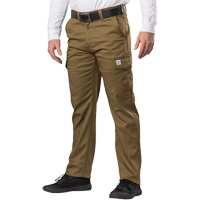 Big Flex Cargo Pants, Poly-Cotton/Spandex, Military Olive Green, Size 28 Waymarc Industries Inc