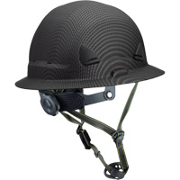 Casque Fibre Metal de style escalade avec bordure compl&egrave;te, R&eacute;pond aux normes CSA type 2, Suspension Rochet, Non ventil&eacute; Waymarc Industries Inc