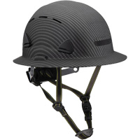 Casque Fibre Metal de style escalade avec bordure compl&egrave;te, R&eacute;pond aux normes CSA type 2, Suspension Rochet, Ventil&eacute; Waymarc Industries Inc