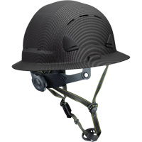 Casque Fibre Metal de style escalade avec bordure compl&egrave;te, R&eacute;pond aux normes CSA type 2, Suspension Rochet, Ventil&eacute; Waymarc Industries Inc