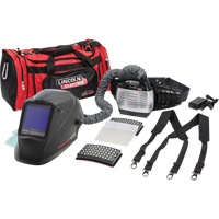 VIKING 3350 XG Auto-Darkening PAPR with Extended Battery, Welding Helmet, Lithium-Ion Battery Waymarc Industries Inc