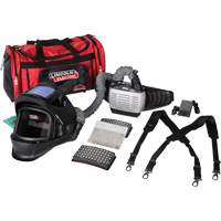 VIKING 3250D FGS&reg; Auto-Darkening PAPR with Extended Battery, Welding Helmet, Lithium-Ion Battery Waymarc Industries Inc