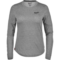 T-shirt hybride &agrave; manches longues FREEFLEX, Femmes, T-petit, Gris Waymarc Industries Inc