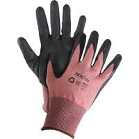 Eco-Friendly Lightweight High-Dexterity Cut-Resistant Gloves, Size 7, 18 Gauge, Foam Nitrile Coated, Stainless Steel/HPPE/RPET Shell, ASTM ANSI Level A4 Waymarc Industries Inc