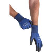 Gants &eacute;lastiques &eacute;cologiques r&eacute;sistants &agrave; la coupe, Taille 7, Calibre 18, Rev&ecirc;tement Polyur&eacute;thane, Enveloppe en Acier inoxydable/PEHP/rPET, ASTM ANSI niveau A5 Waymarc Industries Inc