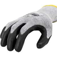 Gants de travail r&eacute;sistants &agrave; la coupe, compatibles avec &eacute;crans tactiles RWG566 AXIS, Taille T-petit, Calibre 18, Rev&ecirc;tement Polyur&eacute;thane, Enveloppe en Acier inoxydable/PEHP, ASTM ANSI niveau A5/EN 388 niveau E Waymarc Industries Inc
