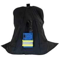 Cagoule de protection contre l'arc &eacute;lectrique TCG, Noir, 40 cal/cm², ANSI Z87.1/ASTM F1506/ASTM F1959/ASTM F2178/R&eacute;pond ou surpasse la norme CSA Z462/NFPA 70E, 4 Arc &eacute;lectrique EPI cat&eacute;gorie niveau Waymarc Industries Inc