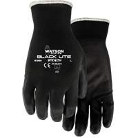391 Stealth Black Lite Gloves, X-Small, Polyurethane Coating, Polyester Shell Waymarc Industries Inc