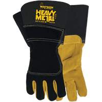 Black Velvet Winter Heavy Metal Welding Gloves, Size Small, Split Elkhide Shell, ASTM ANSI Level A5 Waymarc Industries Inc