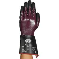 EDGE&reg; 48-939 Gauntlet Gloves, Size 6, 13 Gauge, Nitrile Coated, Polyester/HPPE/Spandex Shell, ASTM ANSI Level A4 Waymarc Industries Inc
