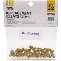 Glacier Trek Non-Sparking Replacement Cleats, Copper, Stud Traction, One Size Waymarc Industries Inc