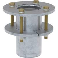 DBI-SALA&reg; Confined Space Deck Mount Base, Galvanized Waymarc Industries Inc