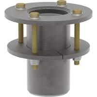 DBI-SALA&reg; Confined Space Deck Mount Base, Stainless Steel Waymarc Industries Inc