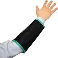 Kut Gard&reg; 2-Ply Cane Mesh Sleeve, Nylon, 9", ASTM ANSI Level A4, Black Waymarc Industries Inc