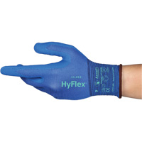 HyFlex&reg; 11-814 Gloves, Size 5/2X-Small, 18 Gauge, Foam Nitrile Coated, Nylon/Spandex Shell, ASTM ANSI Level A1/EN 388 Level 1/EN 388 Level A Waymarc Industries Inc